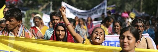 Demo-in-Indien