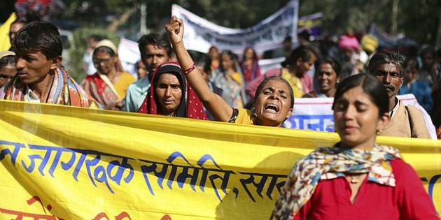 Demo-in-Indien