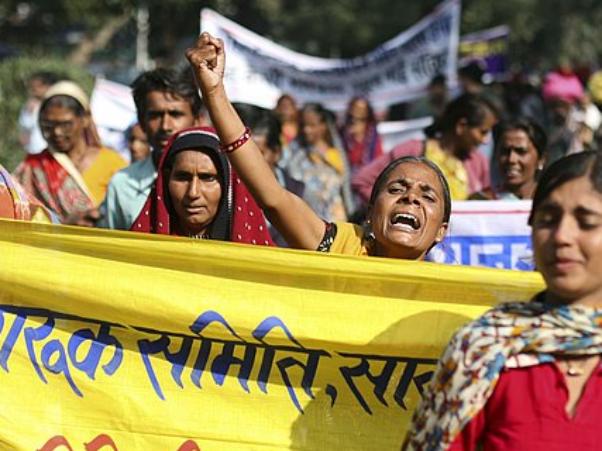 Demo-in-Indien