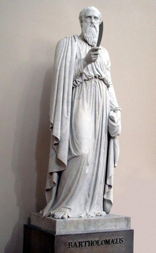 Bertel Thorvaldsen, Apostelfigur in der Kopenhagener Domkirche