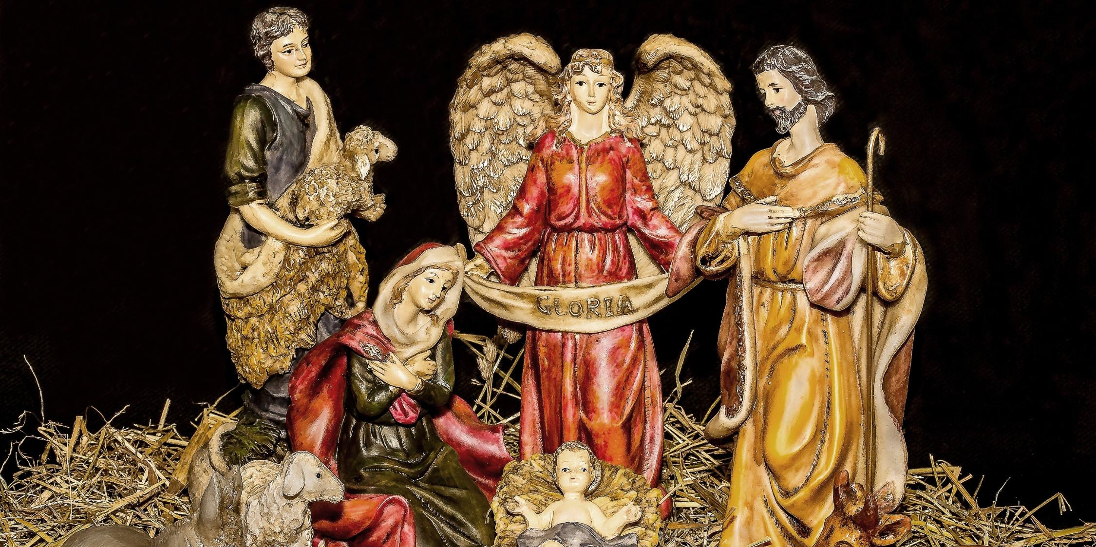 Christmas crib figures